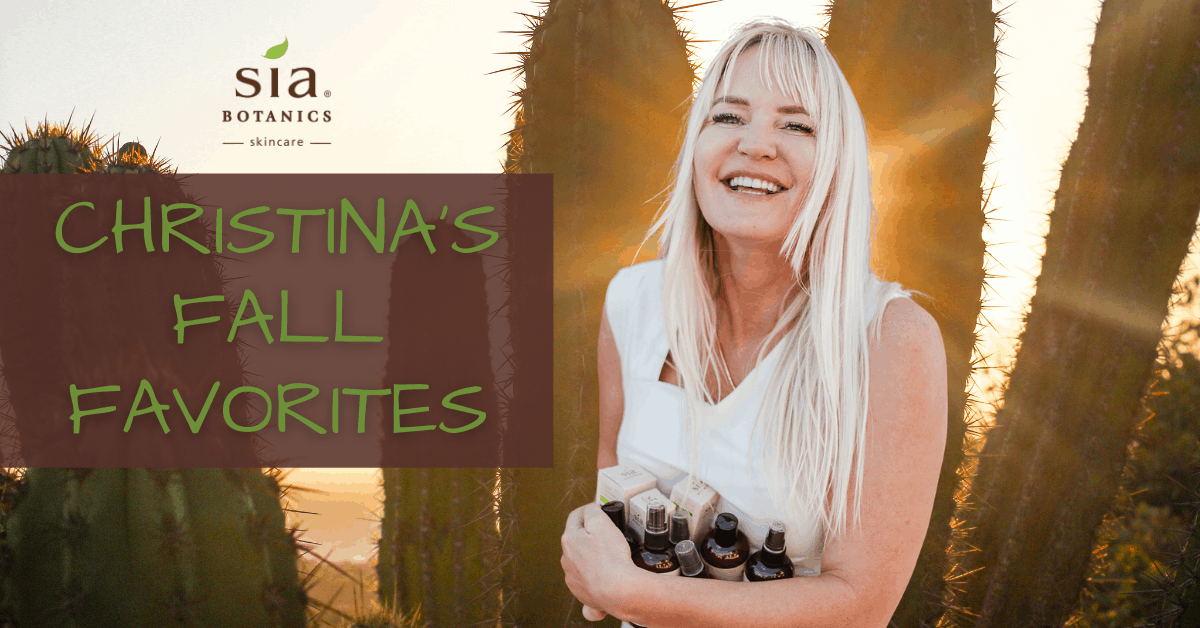 Christina's Fall Favorites at sunset